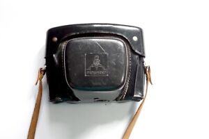 Praktica 35mm Film Camera + Pentacon 50mm f1.8 and Genuine Leather case-Faulty