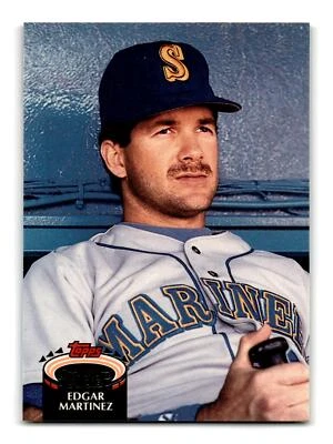 Edgar Martinez 1992 Stadium Club #267 HOF Seattle Mariners Mint - Image 1 of 2