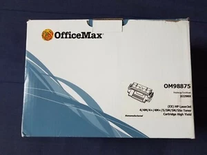 OfficeMax OM98875 92298x High Yield Toner Cartridge - Picture 1 of 3