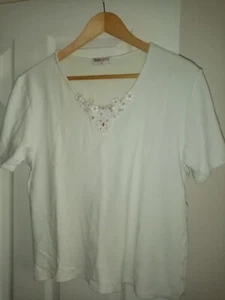 LADIES TOP SIZE MEDIUM BONMARCHE LOVELY - Picture 1 of 3