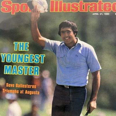 Sports Illustrated April 21, 1980 Seve Ballesteros Golf The Masters J.R. Richard - Image 1 of 4