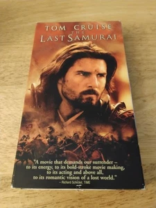 The Last Samurai (VHS,  2003) Tom Cruise - Imagen 1 de 3