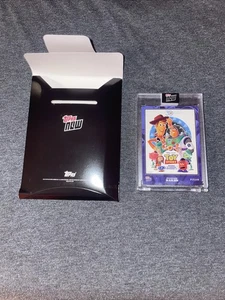 2025 Topps Now Disney Toy Story 30th Anniversary Poster Card Sealed Encased TS01 - Picture 1 of 4