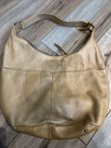 American Leather Co. Avery Sling Hobo Bag Cashew braun hellbraun Schulter Medium - Bild 1 von 8