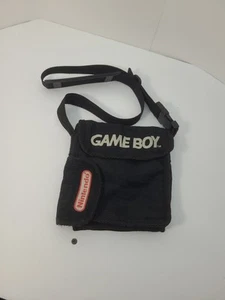 Nintendo Game Boy Vintage Negro Suave Estuche de Transporte Bolso de Hombro Ajustable - Imagen 1 de 10