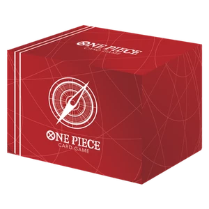 One Piece Card Game: Clear Card Case - Standard Red - Master Of Games - Imagen 1 de 1