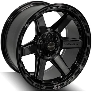 Gloss Black Wheel w/Brushed Face 20x10 for 23 Toyota Sequoia by 4PLAY - RVO4165 - Picture 1 of 3