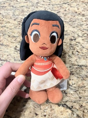 Muñeco de Peluche Disney Parks NuiMos Moana Princesa Moana 7" Juguete Raro Posable Foto 1 de 4
