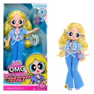 L.O.L. Surprise! OMG Powerpuff Girls Bubbles Doll - Fun & Fashionable! - Picture 1 of 12