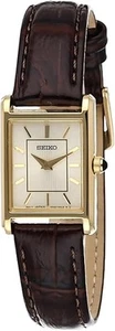 Reloj para dama Seiko Essentials cuarzo claro esfera champán - SWR066 - Imagen 1 de 4