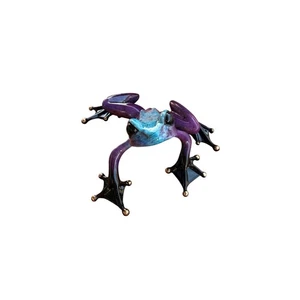 Frogman Bronze Frog Sculpture "Spirit" By Tim Cotterill Limited Edition - Picture 1 of 8