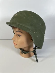 Polnischer Wz67 Helm olivgrün Militär Polizeifutter Größe M 1070303 - Bild 1 von 11