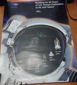 Póster NASA 40 años de exploración humana - Imagen 1 de 2