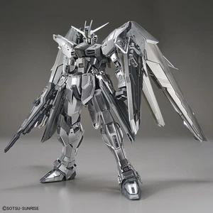 MG 1/100 THE GUNDAM BASE LIMITED FREEDOM GUNDAM Ver.2.0 SILVER COATING BANDAI - Picture 1 of 2