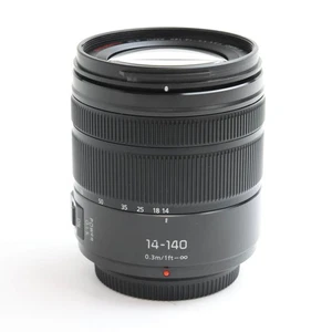 Panasonic Lumix G VARIO 14-140mm F/3.5-5.6 ASPH POWER OIS (M4/3) Black #286 - Picture 1 of 12