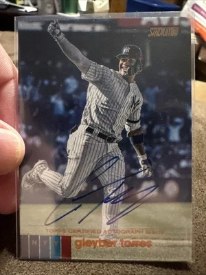 Gleyber Torres 2020 Topps Stadium Club Chrome Auto Gleyber Torres /5 Yankees - Image 1 of 4