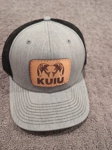 Kuiu Retro Mesh Snapback Cap Heather/Black OSFA New Without Tags - Picture 1 of 9