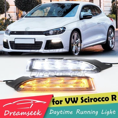 LED Tagfahrlicht TFL für VW Scirocco R 2010-2013 DRL Licht Lampe Blinker - Bild 1 von 4