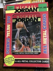 Michael Jordan Metal Cards Set Upperdeck Target Box Factory Sealed 1996... - Bild 1 von 10
