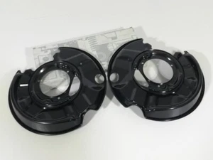 Juego de placa de pulverización Mercedes W124 W201 W202 disco de freno placa de anclaje HR HL - Imagen 1 de 15