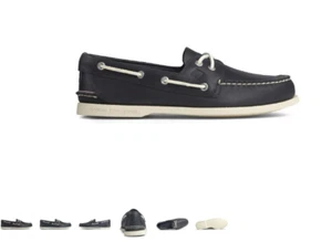 Sperry Top-Sider A/O Auténtico Original 2 Ojos Marina Barco Zapato Para Hombre Tallas 7-16 M - Imagen 1 de 1