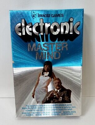 Vintage Electronic Master Mind Invicta Games Boxed 1977 Handheld Retro  Working
