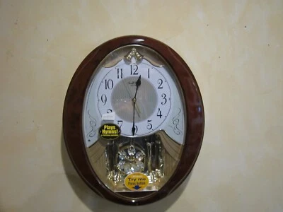 Rhythm Small World Musical Clock 4MJ899 Joyful Snowflake tested working rare - Image 1 of 4