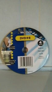 Mr DVD DVD+R 4 Pack - Picture 1 of 3