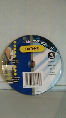 Mr DVD DVD+R 4 Pack - Image 1 of 3