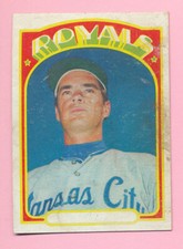 BLACKLESS BLANK BACK ERROR 1972 TOPPS 273 FLOYD KC MISSING COLOR INK PROOF TPHLC