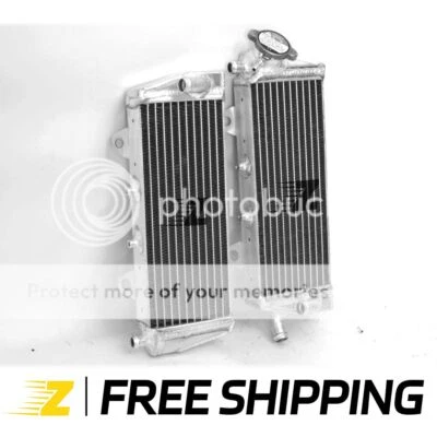 Radiador para KTM 125 150 200 250 300 350 450 500 L+R etc 2013-2019 2016 aluminio Foto 1 de 4