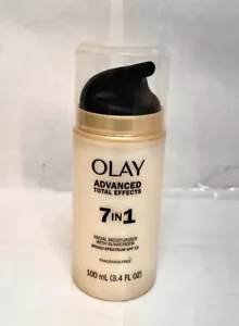 Olay Advanced Total Effects 7 in 1 SPF15 Facial Moisturizer 3.4 fl oz EXP;09/25 - Picture 1 of 4