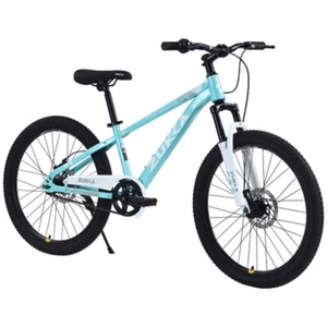24inch Mountain Bike Single Speed Suspension Fork MTB for Boys Girls 9-12 Years - Picture 1 of 6