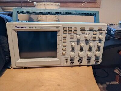 Tektronix TDS224 100mhz 1gs/s 4 Channel Digital Oscilloscope. Used, Good • 300$