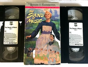 The Sound of Music 2 VHS Tape Set - Ships Free with Tracking - Picture 1 of 2