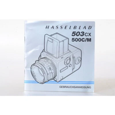 Hasselblad 503CX & 500C/M User Manual / Guide / Instructions - Image 1 of 2
