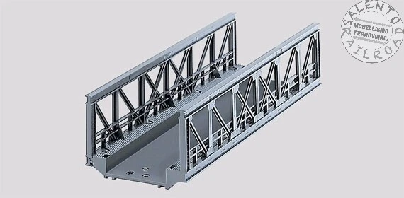Marklin 074620 H0 1:87 - ponte ferroviario lungo 180 mm  - Immagine 1 di 1