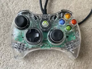 Afterglow XBOX 360 Wired Controller Model PL-3602 Clear *Flaw* Feels Good. As Is - Picture 1 of 5