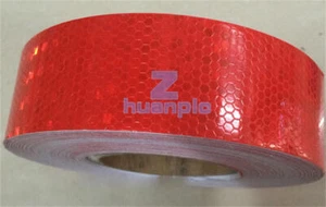 New 3m=10’ 5cm CCC=DOT-C2 REFLECTIVE CONSPICUITY TAPE SAFETY Red - Picture 1 of 1