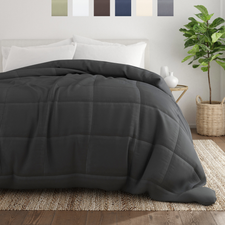 Kaycie Gray Hotel Collection Luxury Hypoallergenic Comforter