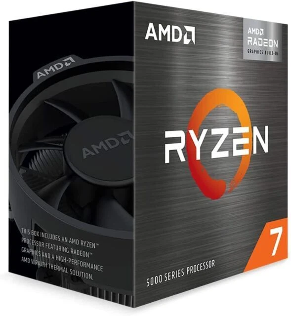 AMD Ryzen 7 5700G Processore (4,6 GHz, 8 Cuori, Socket AM4) Box - 100-000000263BOX