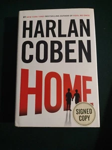 Home by Harlan Coben (2016 Hardcover) Signed 1st Edition Dutton - Myron Bolitar - Imagen 1 de 12