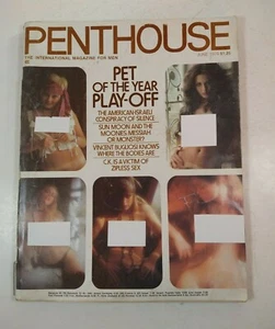 JUNE 1976 PENTHOUSE INTERNATIONAL / THE AMERICAN-ISRAELI CONSPIRACY OF SILENCE  - Imagen 1 de 9