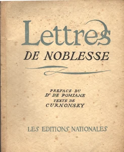 LETTRES de NOBLESSE du Fromage ROQUEFORT par CURNONSKY Lithos Edy LEGRAND 1935 - Picture 1 of 18