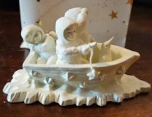 WINKEN BLINKEN & NOD # 76589 NUEVO EN CAJA Departamento 56 Snowbabies RARO PELTRE - Imagen 1 de 2