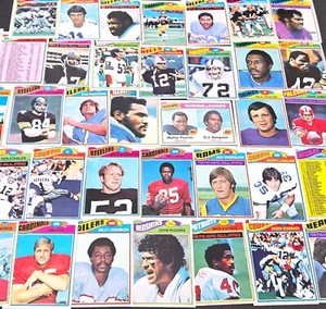 1977 TOPPS FOOTBALL #1-300 YOU PICK SEE PHOTOS OF EVERY CARD STARS *NEW LISTING*
