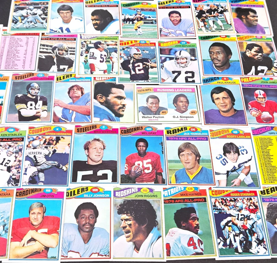 1977 TOPPS FOOTBALL #1-300 YOU PICK SEE PHOTOS OF EVERY CARD STARS *NEW LISTING* - Image 1 of 1