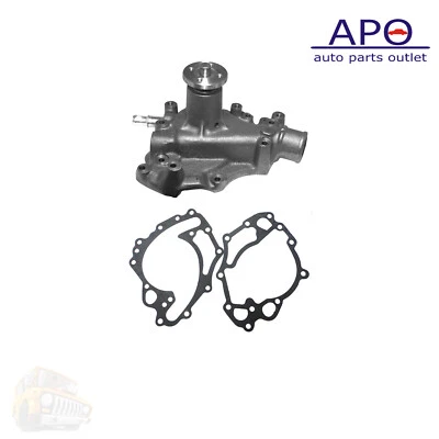 Water Pump W/ Gasket Fit 1980 - 1992 Ford E-350 F-250 F-350 Econoline Club Wagon - Image 1 of 3