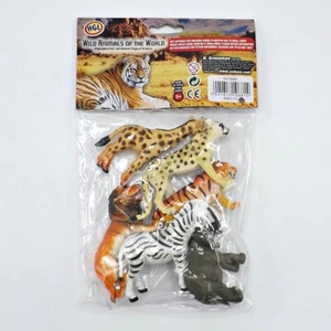 Figuras de acción realistas de Wild Animals of the World (paquete de 6) - Imagen 1 de 1