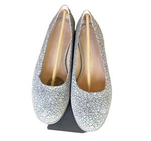Scarpe piatte da donna Ecco Anine balletto taglia 10-10,5 US 41 EU grigio argento - Foto 1 di 9